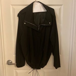 EUC 22/24 Lightweight Soft Black Jacket by Lane Bryant